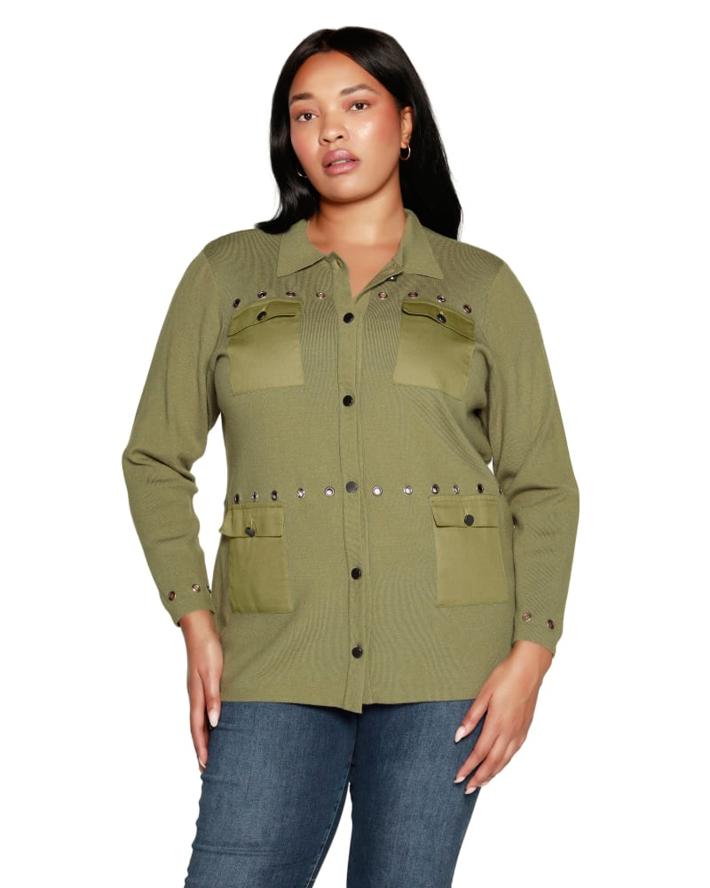 Light olive green cardigan sale